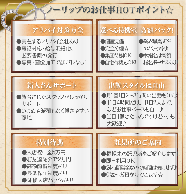 ノーリップ求人