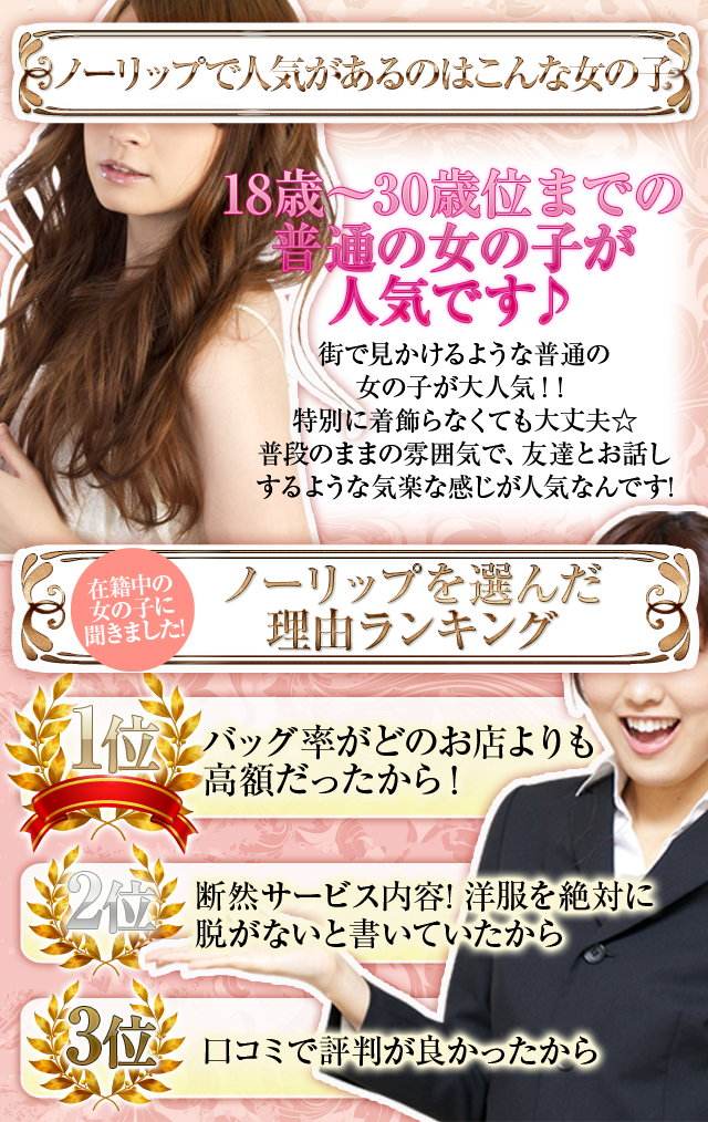 ノーリップ求人