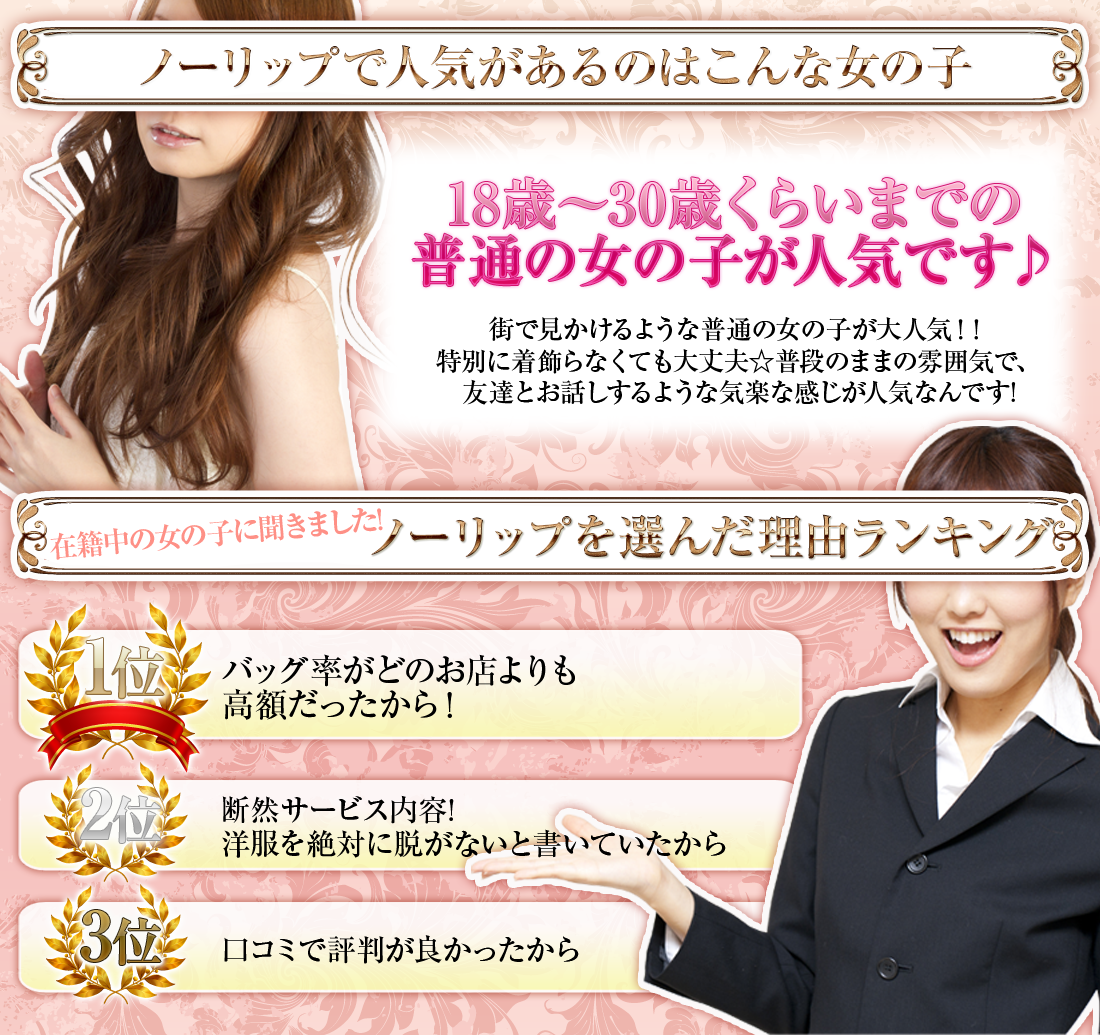 ノーリップ求人